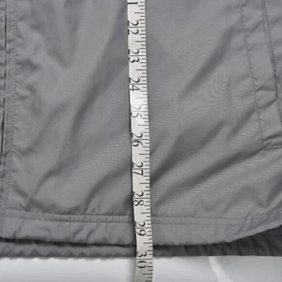 Reebok Full Zip  Track Jacket Grey Athletic Lightweight Size Large - Picture 8 of 13